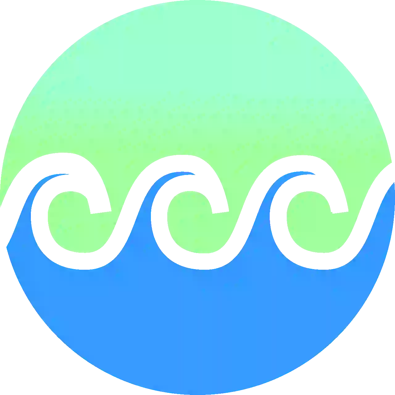water waves logo